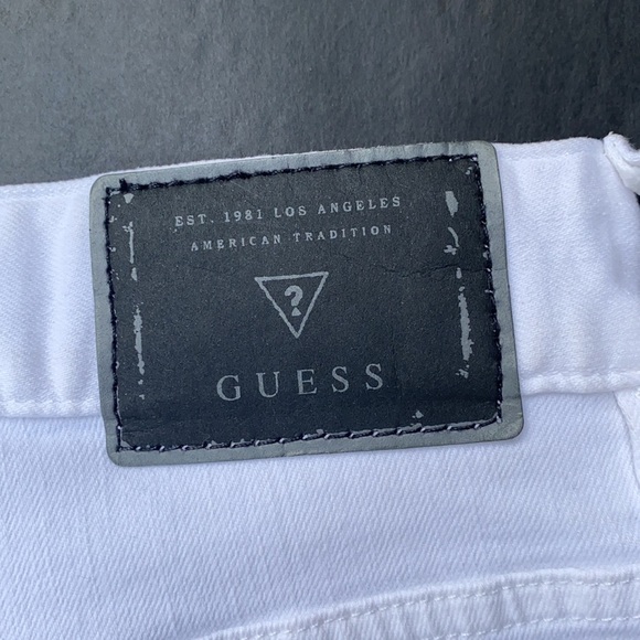 New GUESS Men's Regular Denim Shorts SZ 29 - Picture 6 of 6